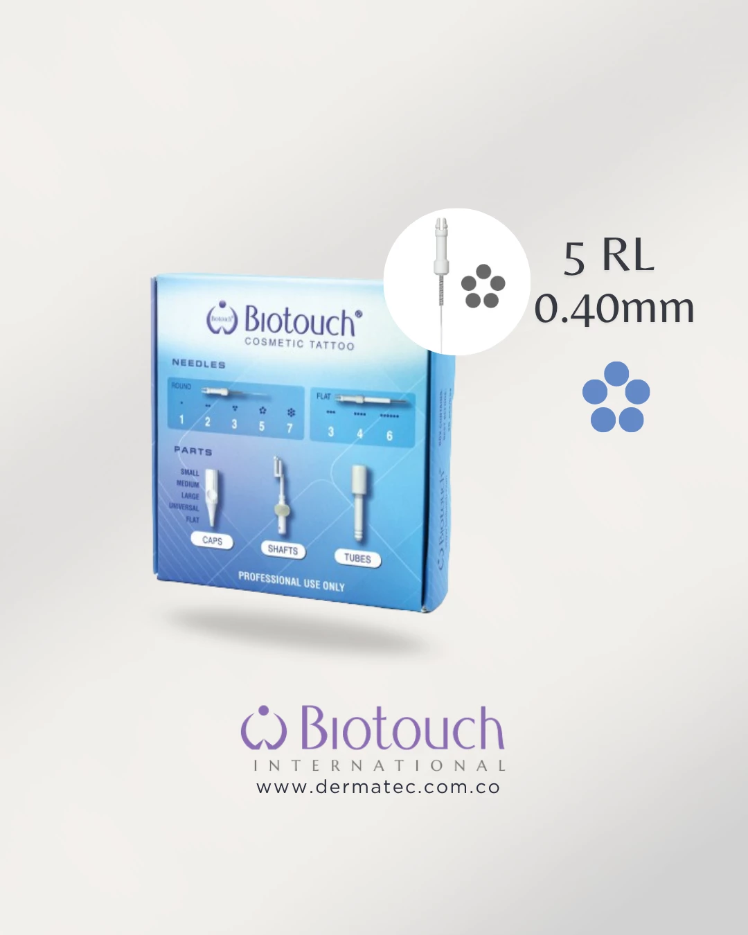 CAJA PUNTAS 5RL MOSAIC BIOTOUCH (x20Und)