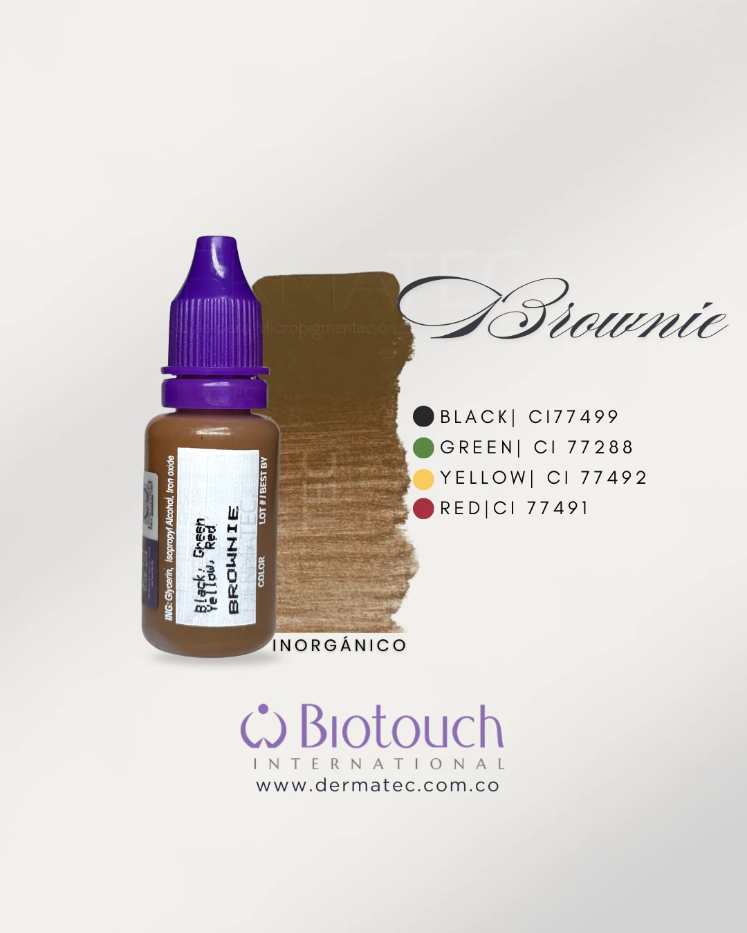 PIGMENTO BIOTOUCH MICROBLADING BROWNIE