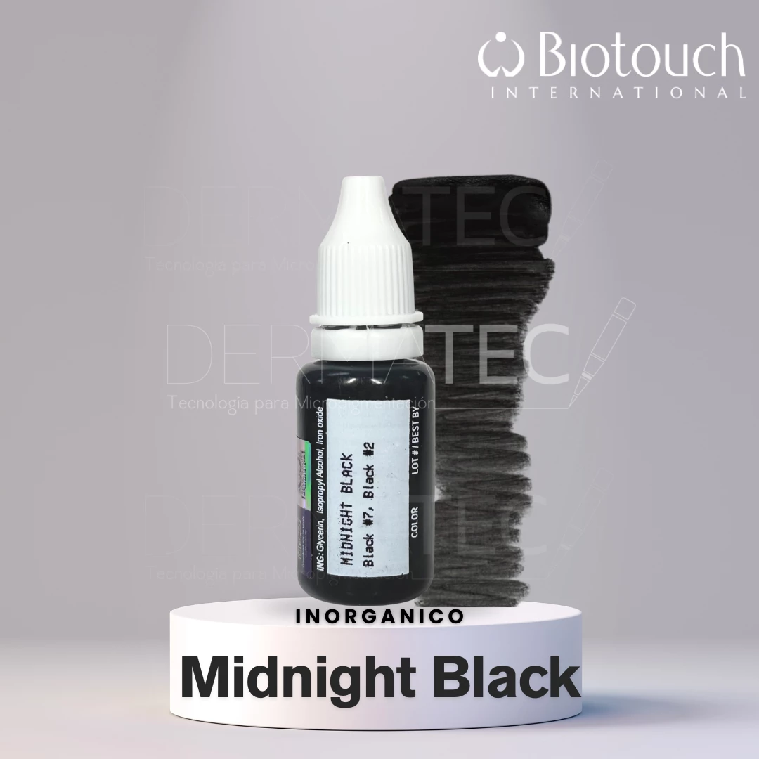 PIGMENTOS BIOTOUCH 1/2 ONZA MIDNIGHT BLACK