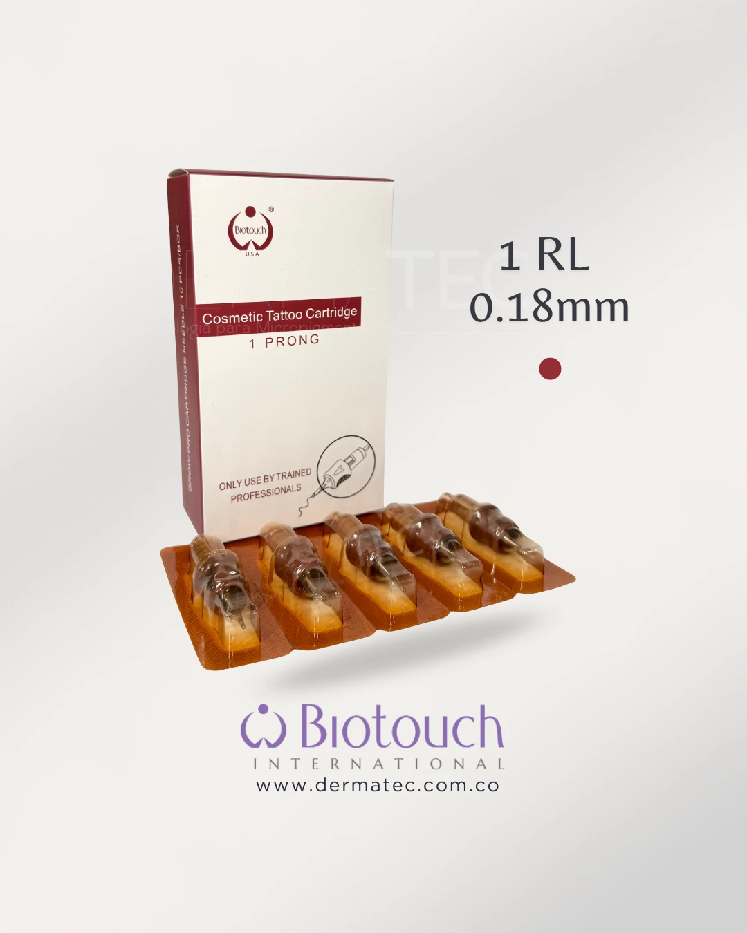 CARTUCHOS 1RL UNIVERSAL BIOTOUCH (x10und) - Image 2