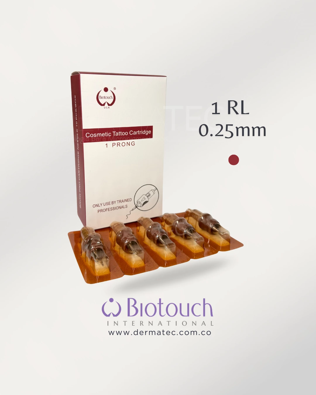 CARTUCHOS 1RL UNIVERSAL BIOTOUCH (x10und)
