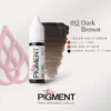 PIGMENTO PARA CEJAS THEPIGMENT 05 DARK BROWN 15ml